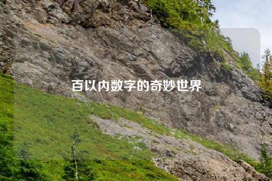 百以内数字的奇妙世界