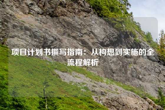 项目计划书撰写指南：从构想到实施的全流程解析